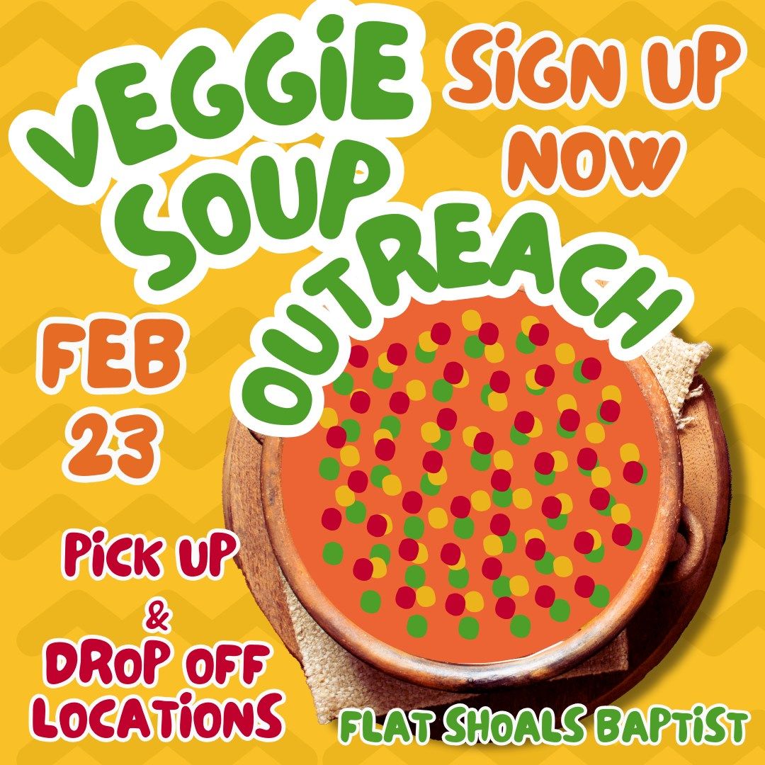 Free Veggie Soup Supper Outreach