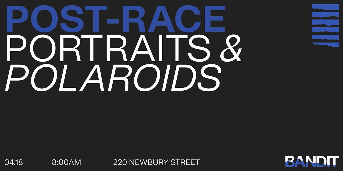 Bandit x Boston Marathon PostRace Medal Portraits, Bandit Running