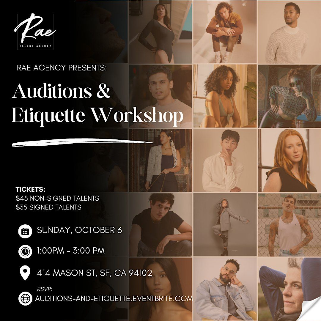 Auditions and Etiquette Workshop