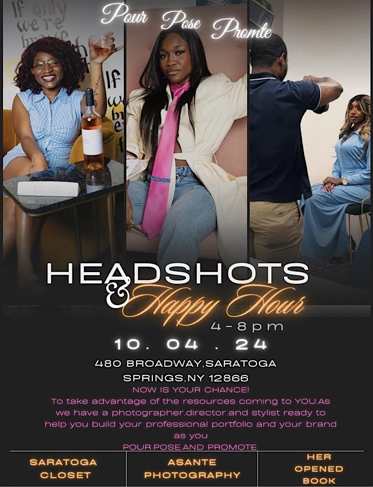 Headshots & Happy Hour