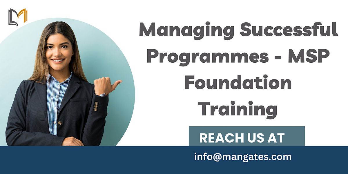 Managing Successful Programmes-MSP Foundation Training-Boston, MA