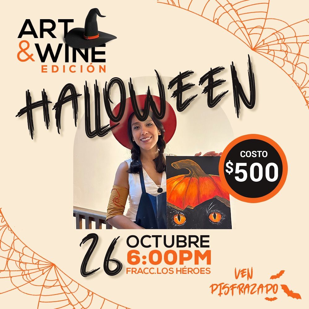 Art and Wine: Paint Your Own Halloween Masterpiece