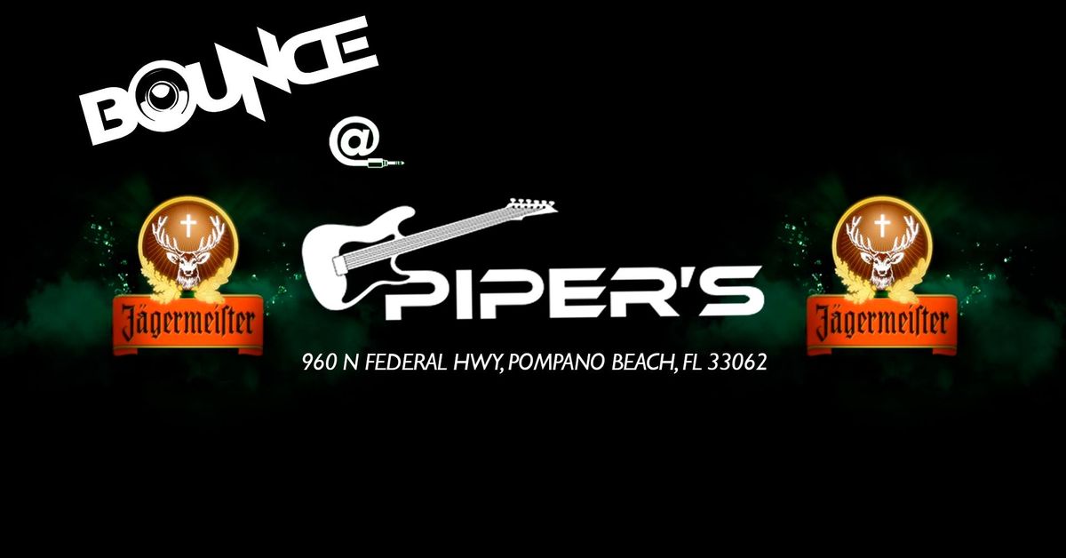 bOunce - Piper's Pub - Jan. 25!