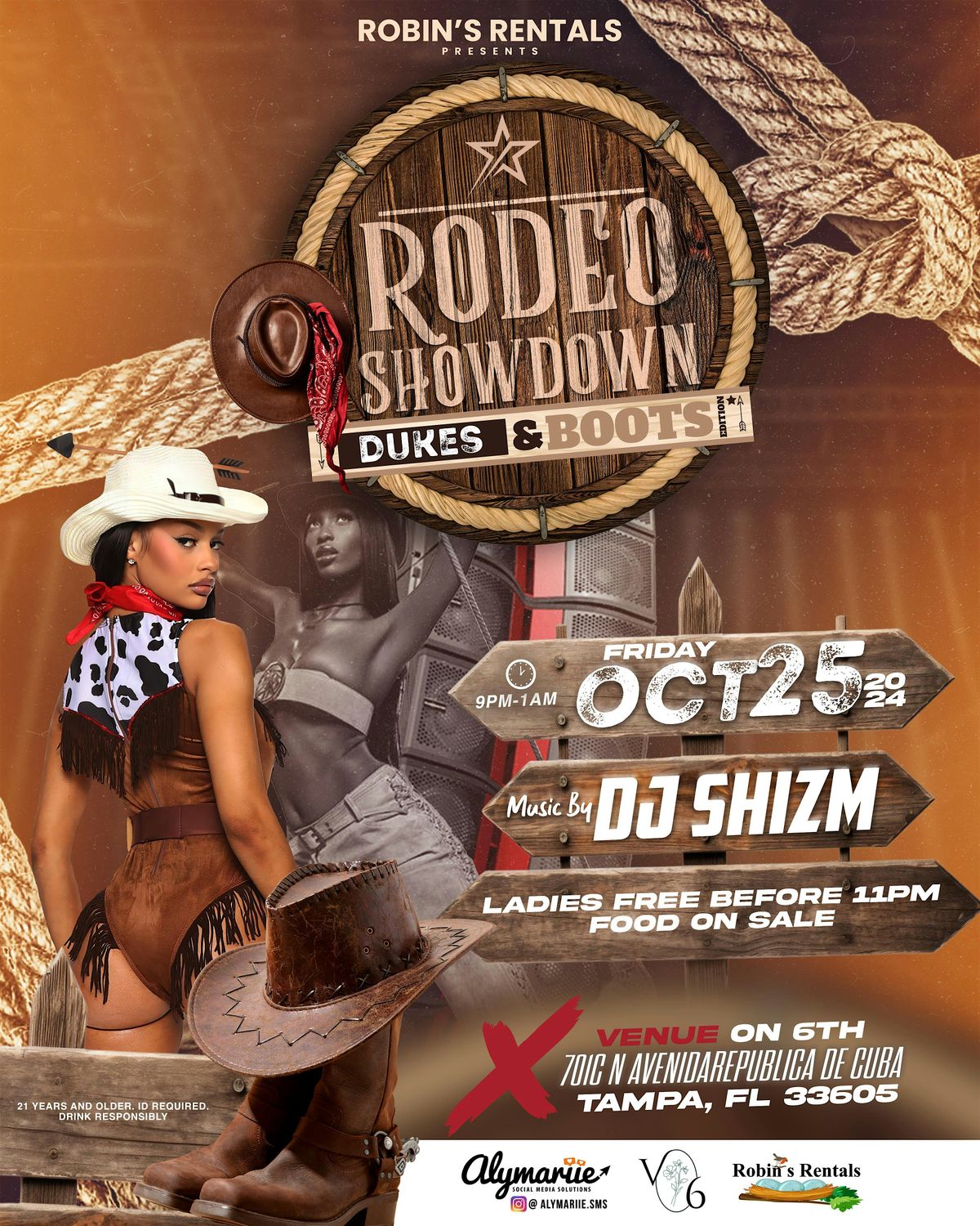 Rodeo Showdown Dukes and Boots