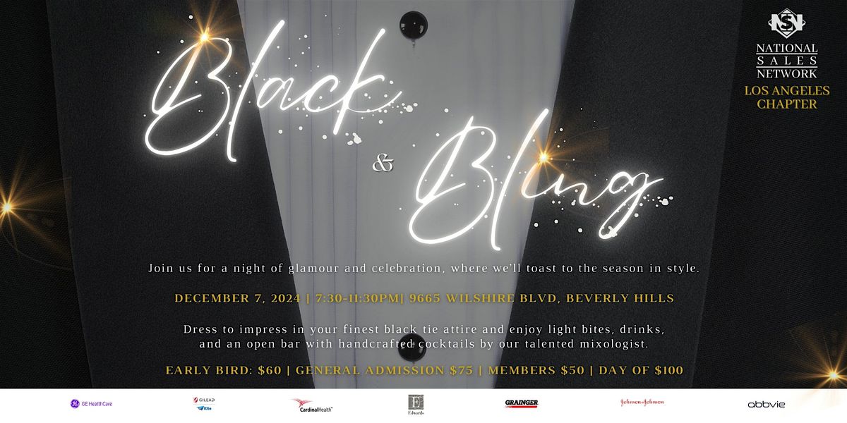 Black & Bling | A Dazzling Holiday Affair