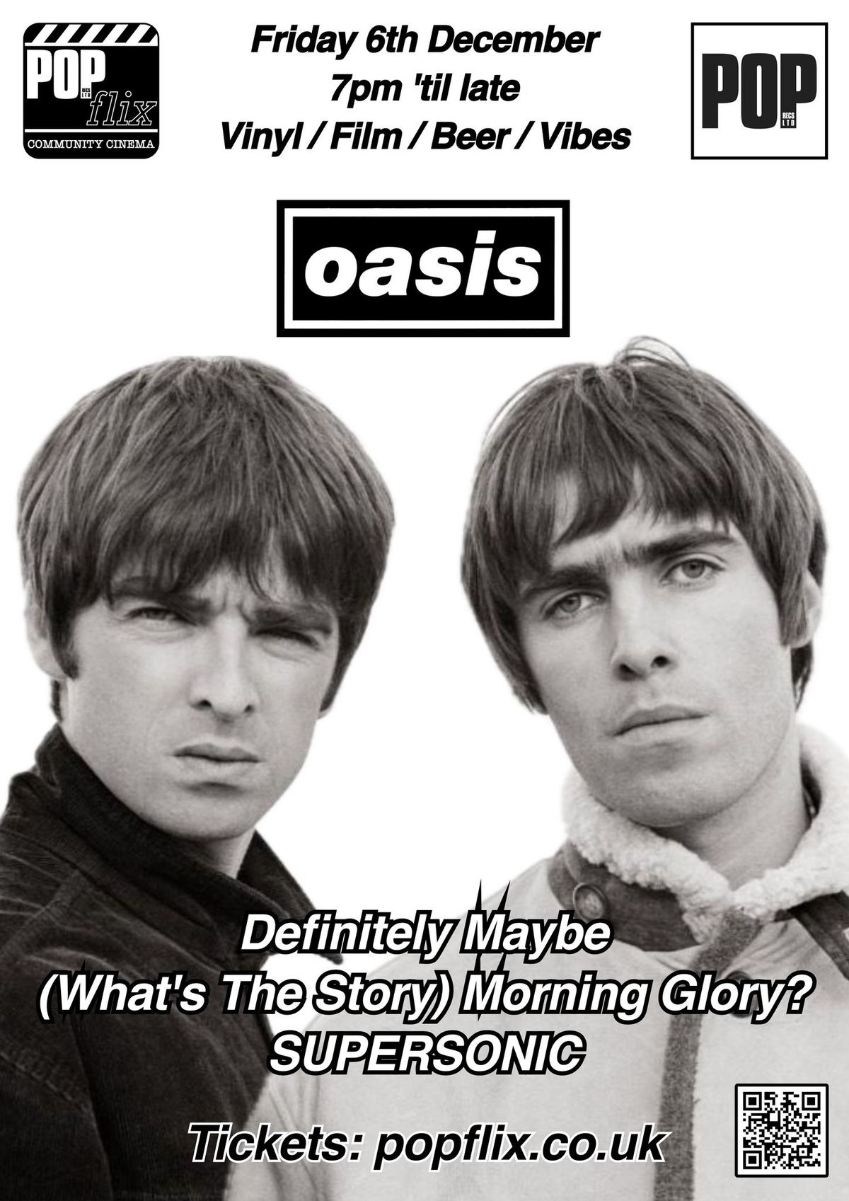 OASIS - Supersonic and Vinyl Party