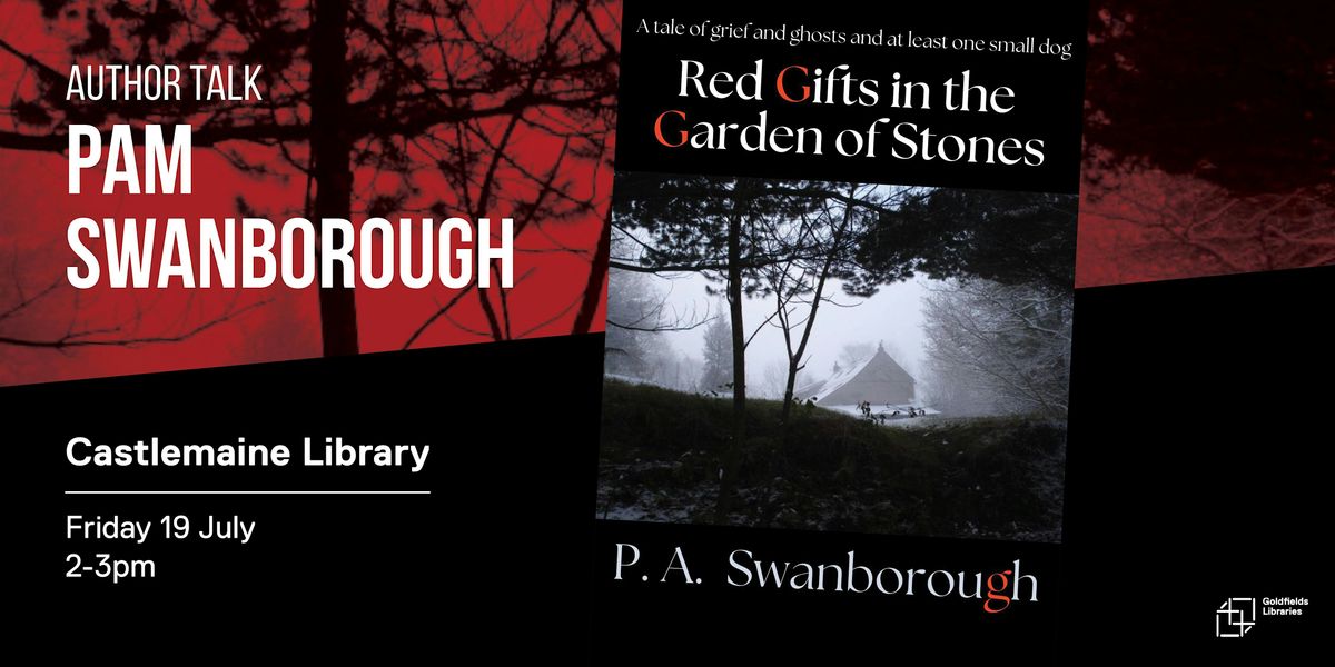 Pam Swanborough: Red Gifts in the Garden of Stones