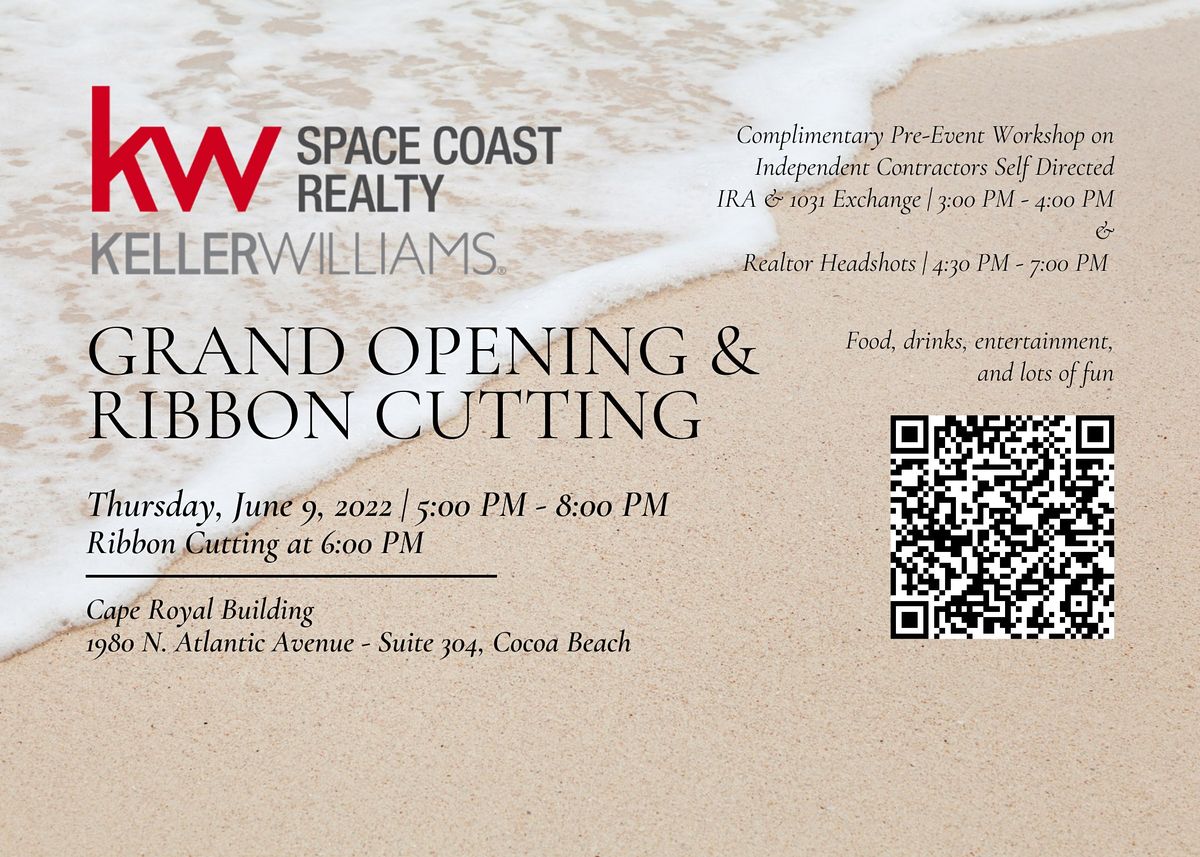 Keller Williams Space Coast: Grand Opening & Ribbon Cutting