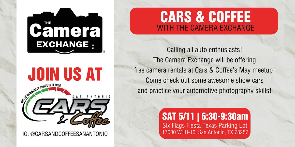 The Camera Exchange at Cars & Coffee San Antonio