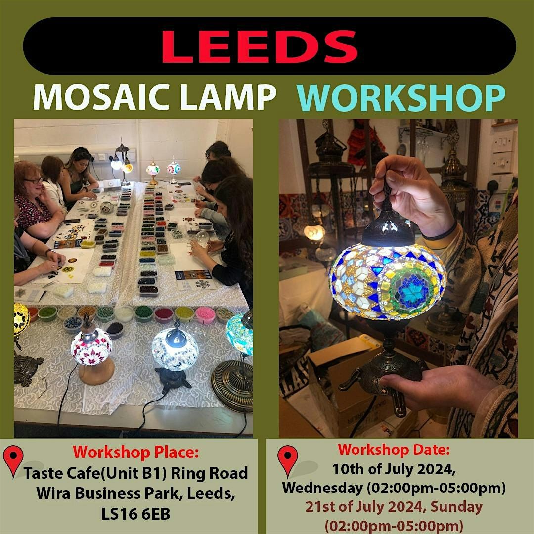 Mosaic Lamp Workshop (https:\/\/blueartland.com)