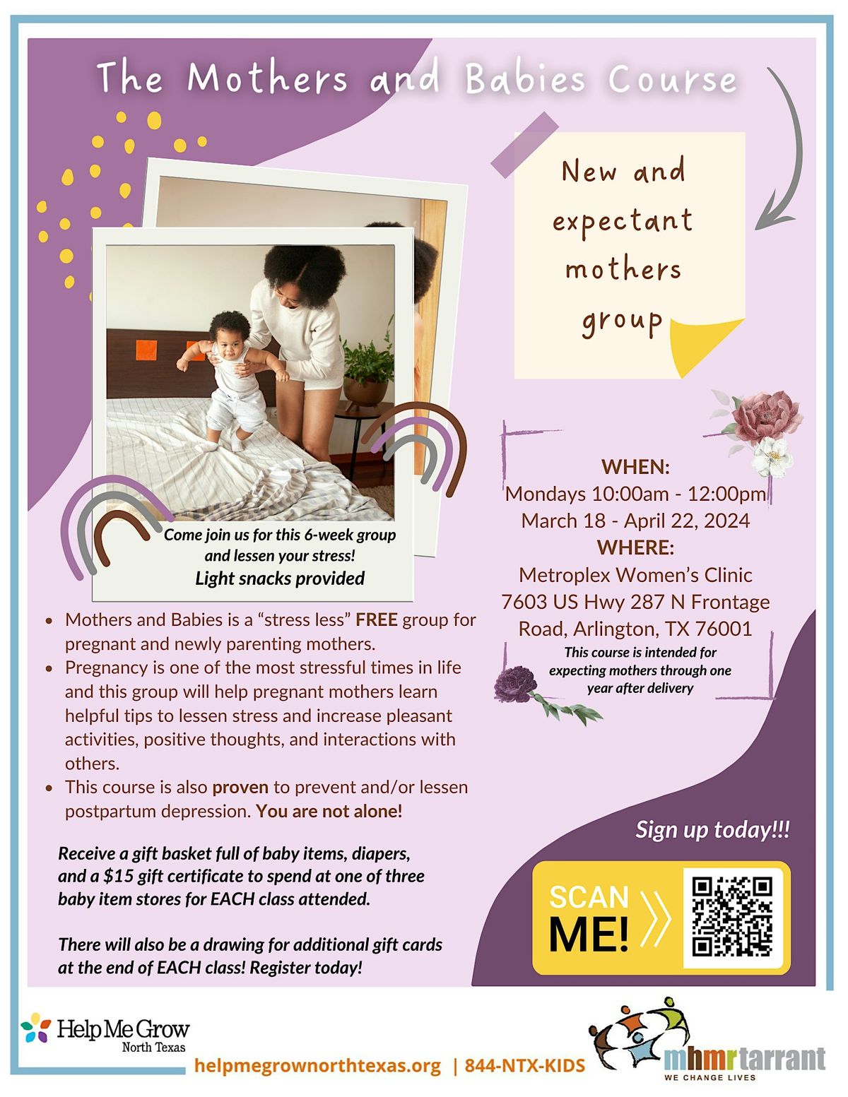Face to Face Mothers and Babies Group-MLK Community Center