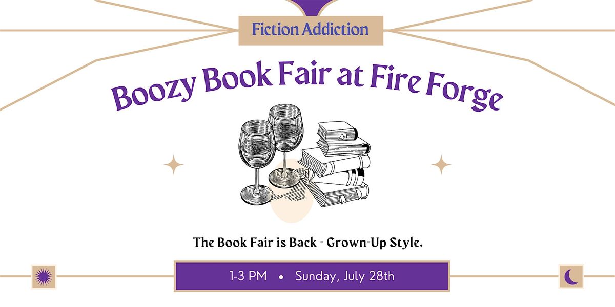 Boozy Book Fair at Fireforge: Back to School