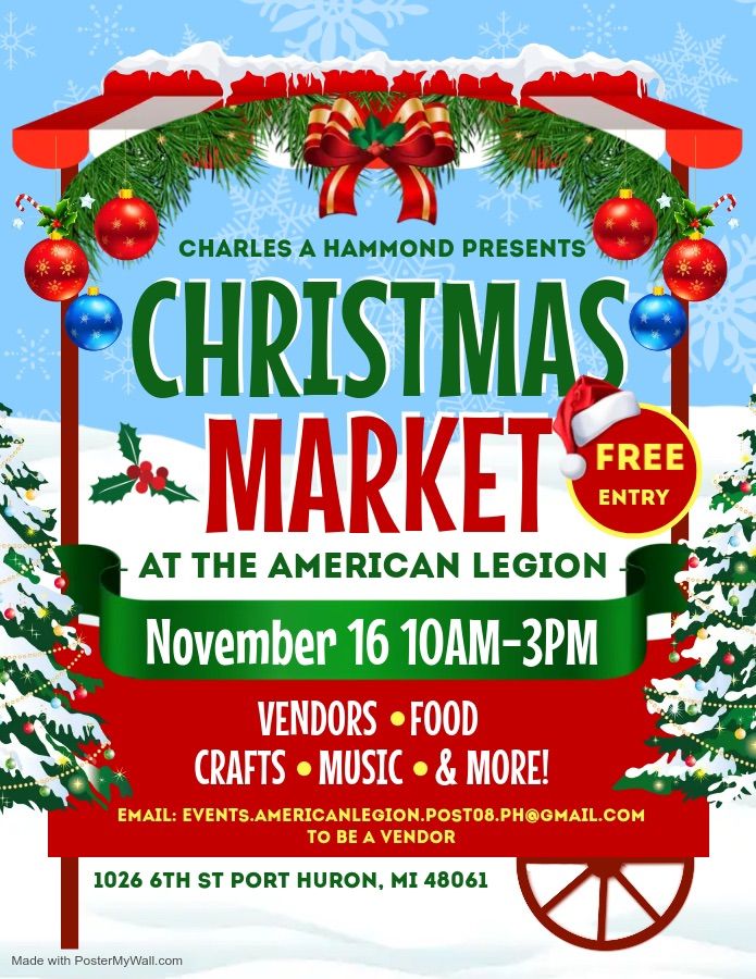 The Charles A Hammond Holiday Market