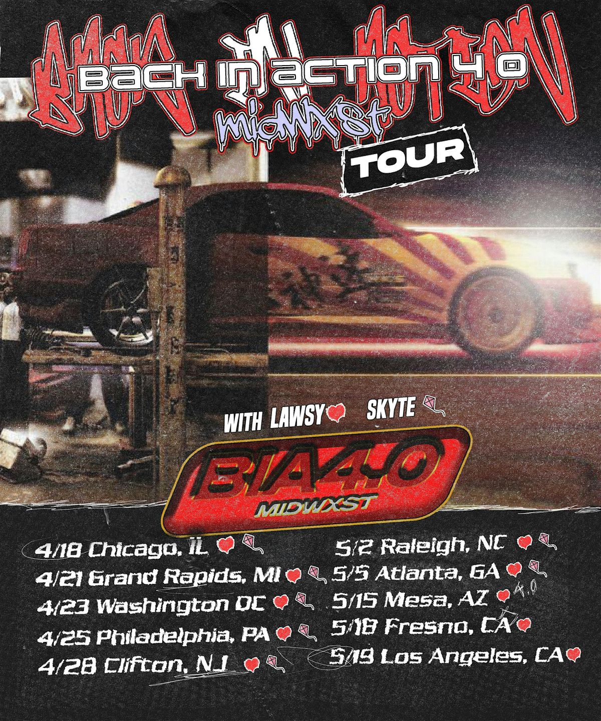Midwxst: Back In Action 4.0 Tour
