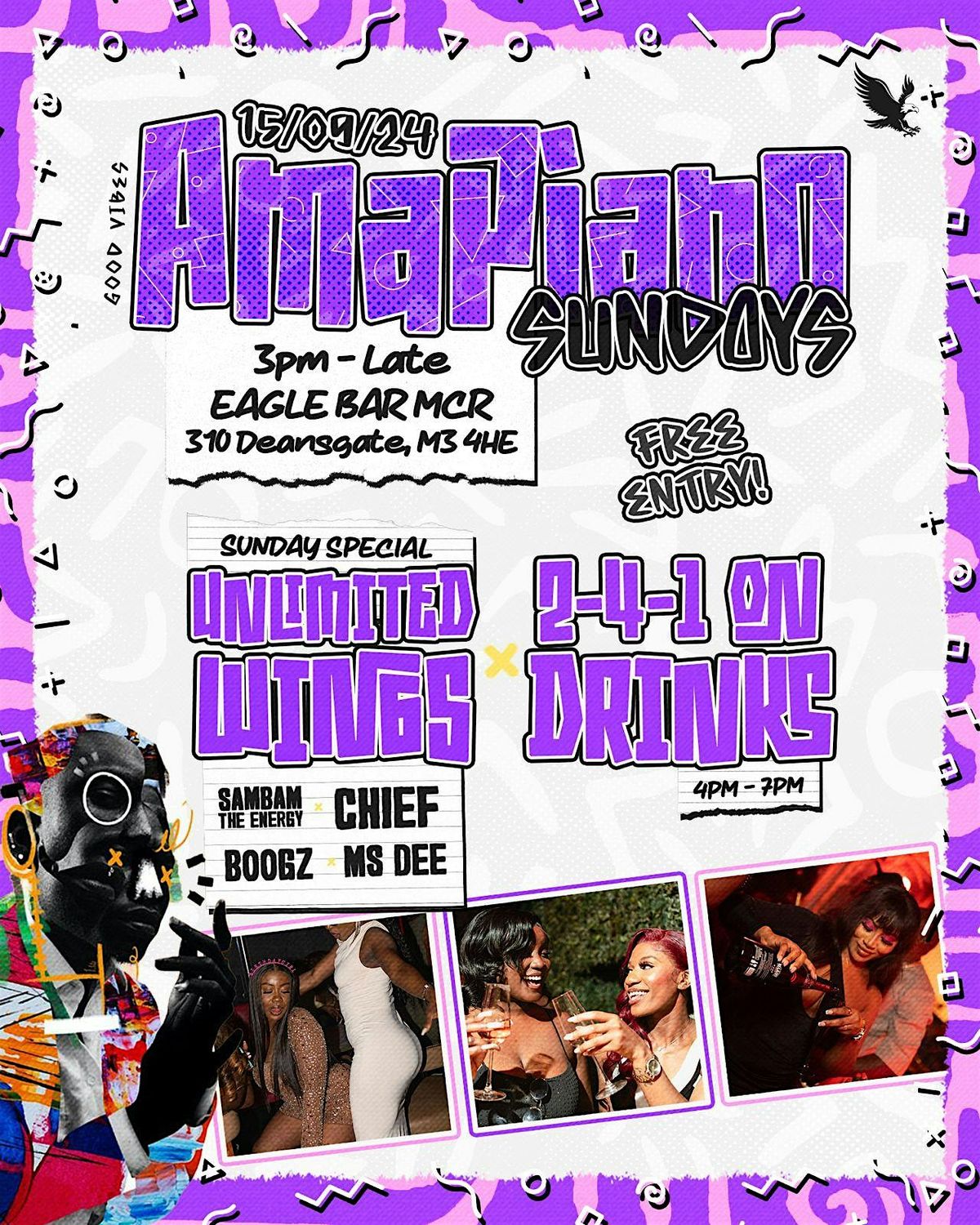 AMAPIANO SUNDAYS - Music\/Dance\/Food\/Drinks\/Vibes