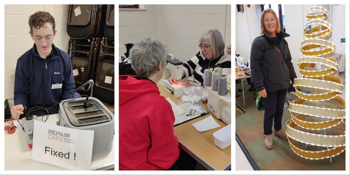 Newbury and Thatcham Repair Cafe - Sunday 26 January 2025