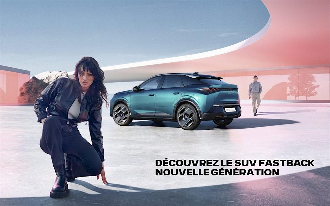 DECOUVREZ LE SUV FASTBACK NOUVELLE GENERATION : PEUGEOT E-3008