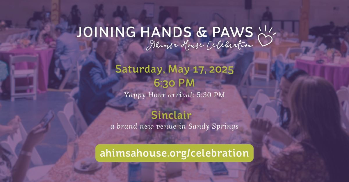 Joining Hands & Paws Ahimsa House Celebration