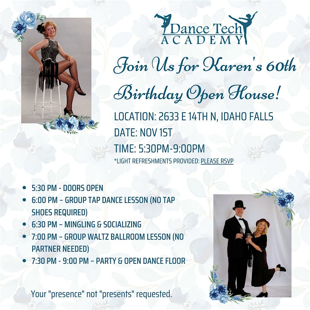 Karen Hassel is turning 60!  Come celebrate with her family and friends!