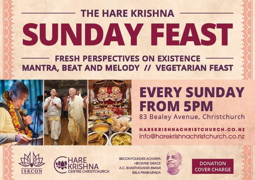 Sunday Feast 5pm!