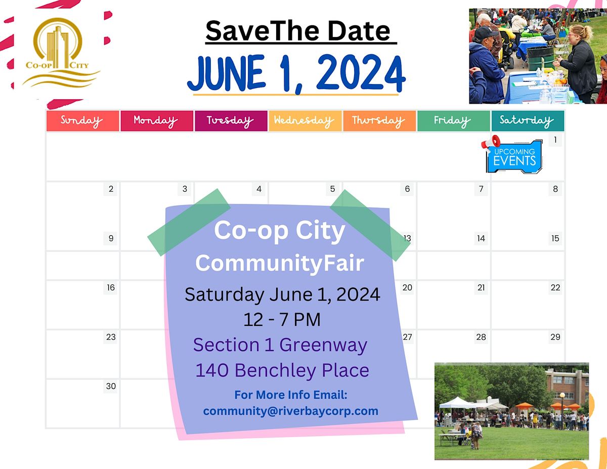 Co-op City Community Fair on The Greenway 2024