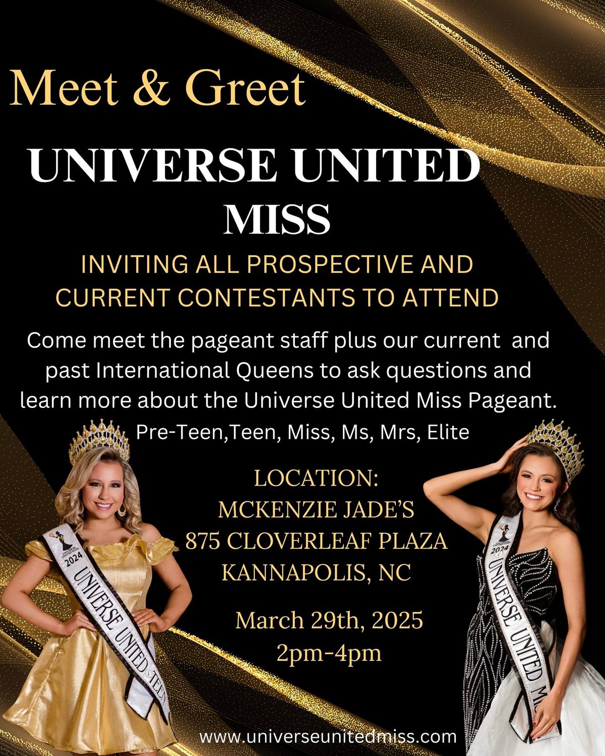 Universe United Miss Interest Session\/Meet & Greet