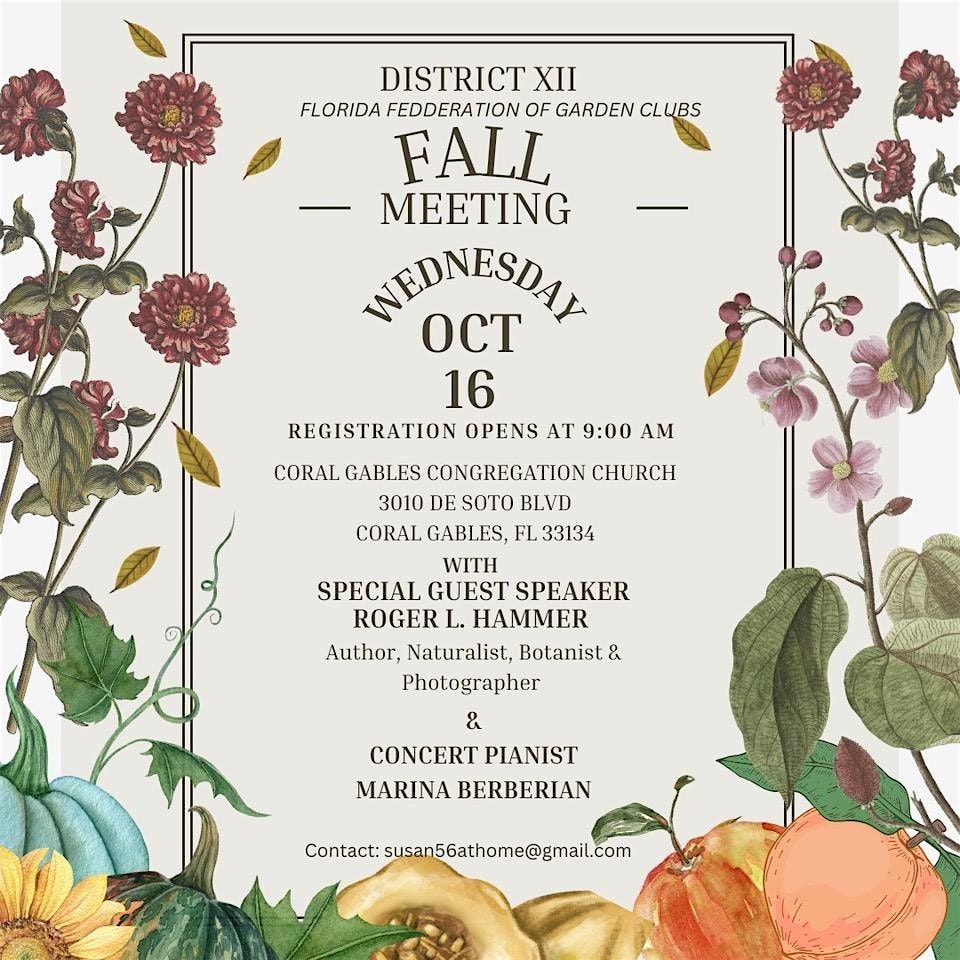 District XII Fall Meeting