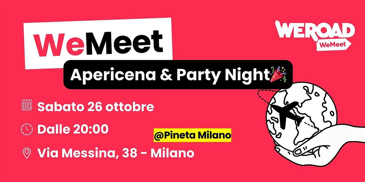 WeMeet | Apericena & Party Night