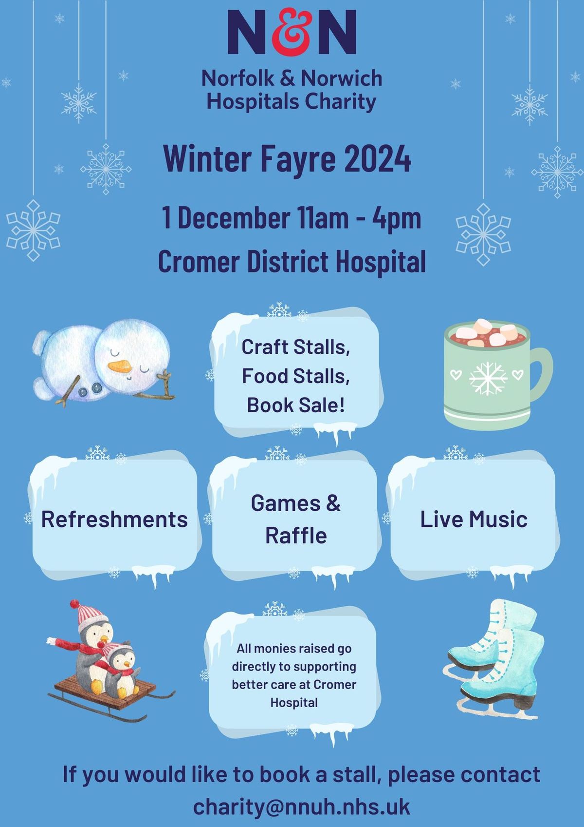 Cromer Hospital Winter Fayre 2024