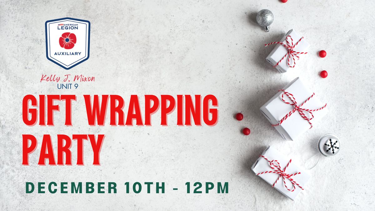 Gift Wrapping Party