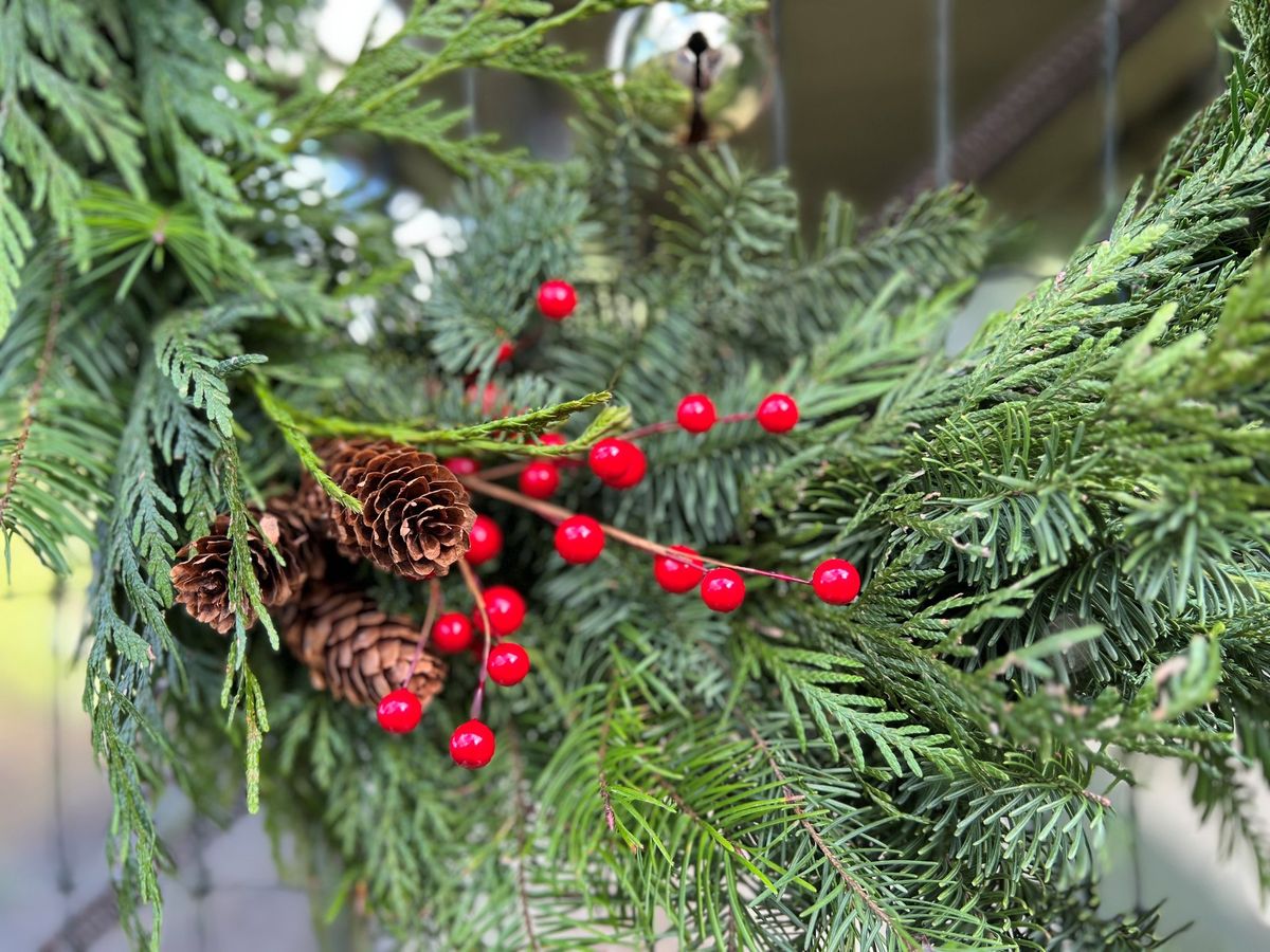 Wreath Making with Non-Timber Forest Products