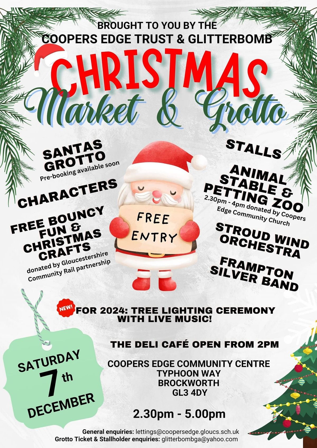 Coopers Edge Christmas Market & Santa's Grotto