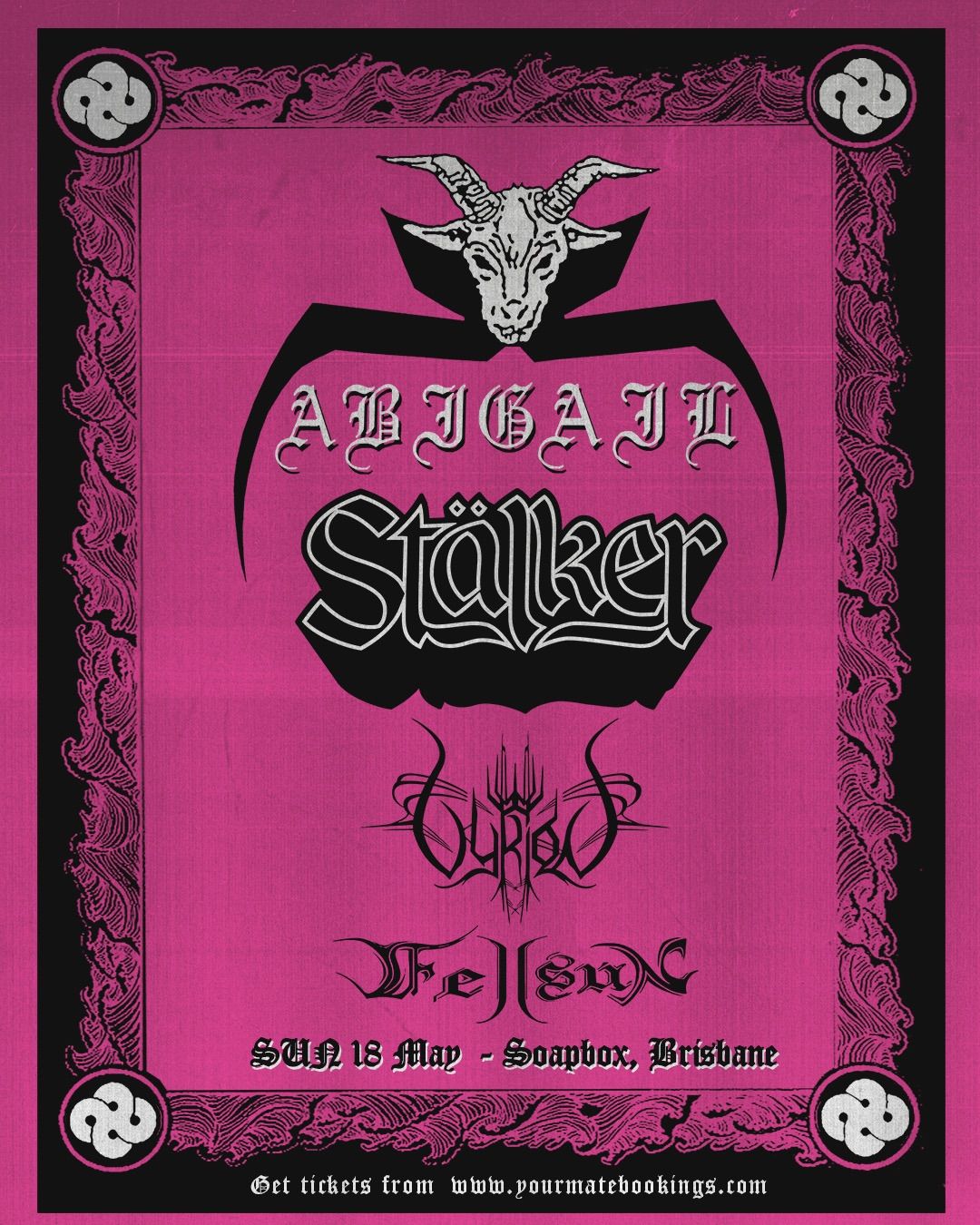 Abigail & St\u00e4lker AUS NZ tour