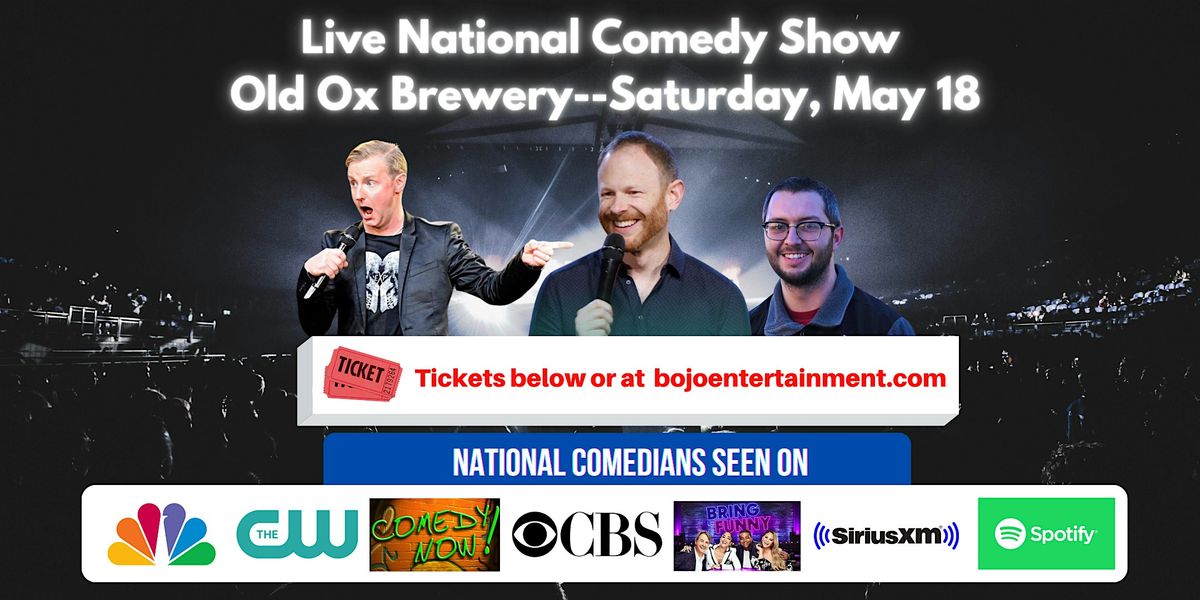 2 National Comics Perform Live at Old Ox Brewery