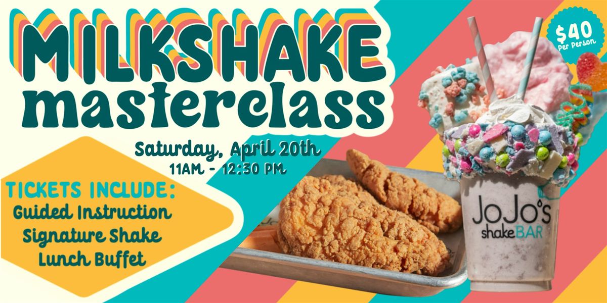 Milkshake Masterclass at JoJo's ShakeBAR Scottsdale!