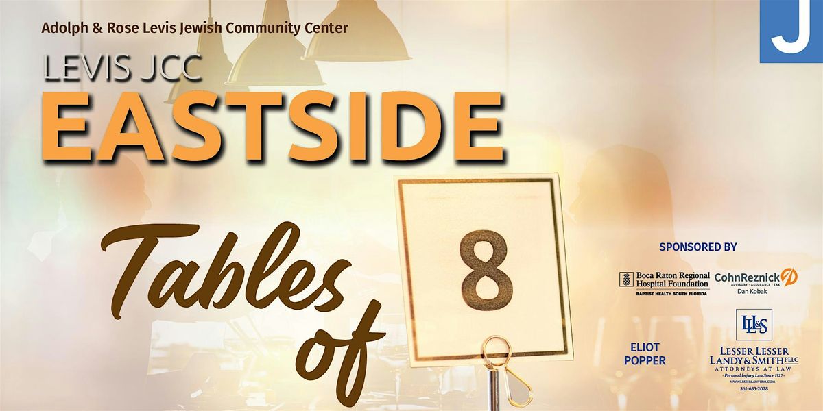 Levis JCC Eastside Tables of 8 - Tuesday, November 19