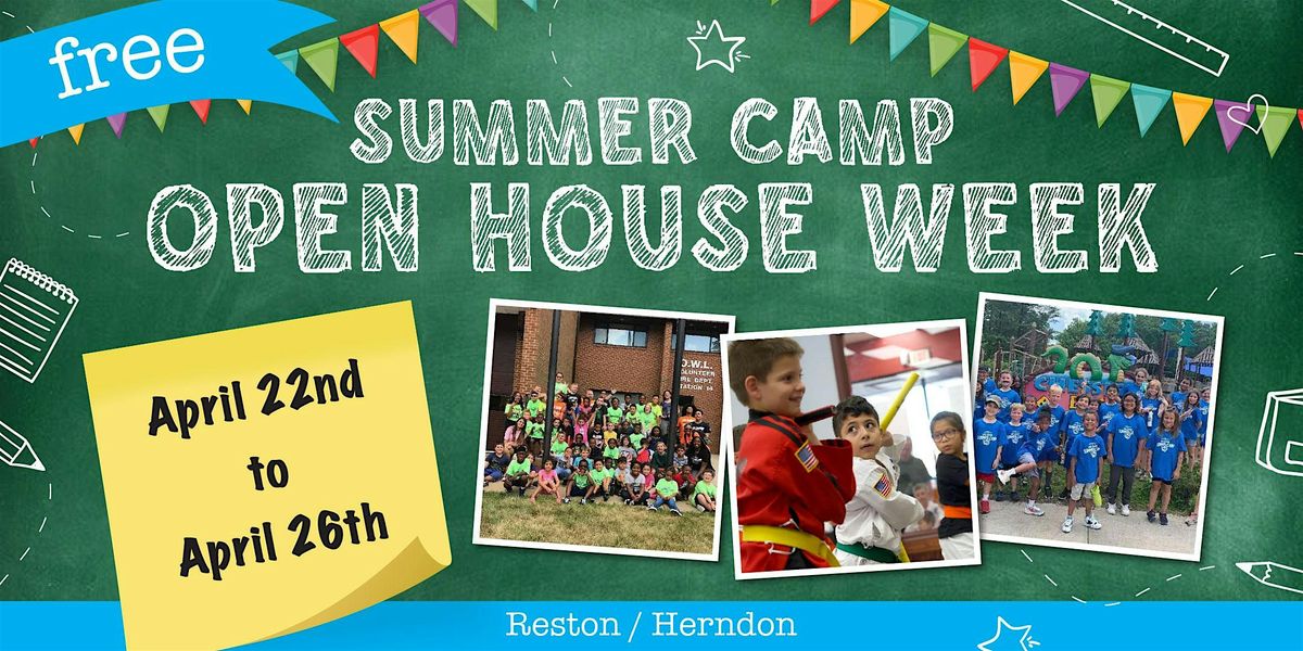 FREE Kids Martial Arts Summer Camp Open House Week! (Reston\/Herndon)