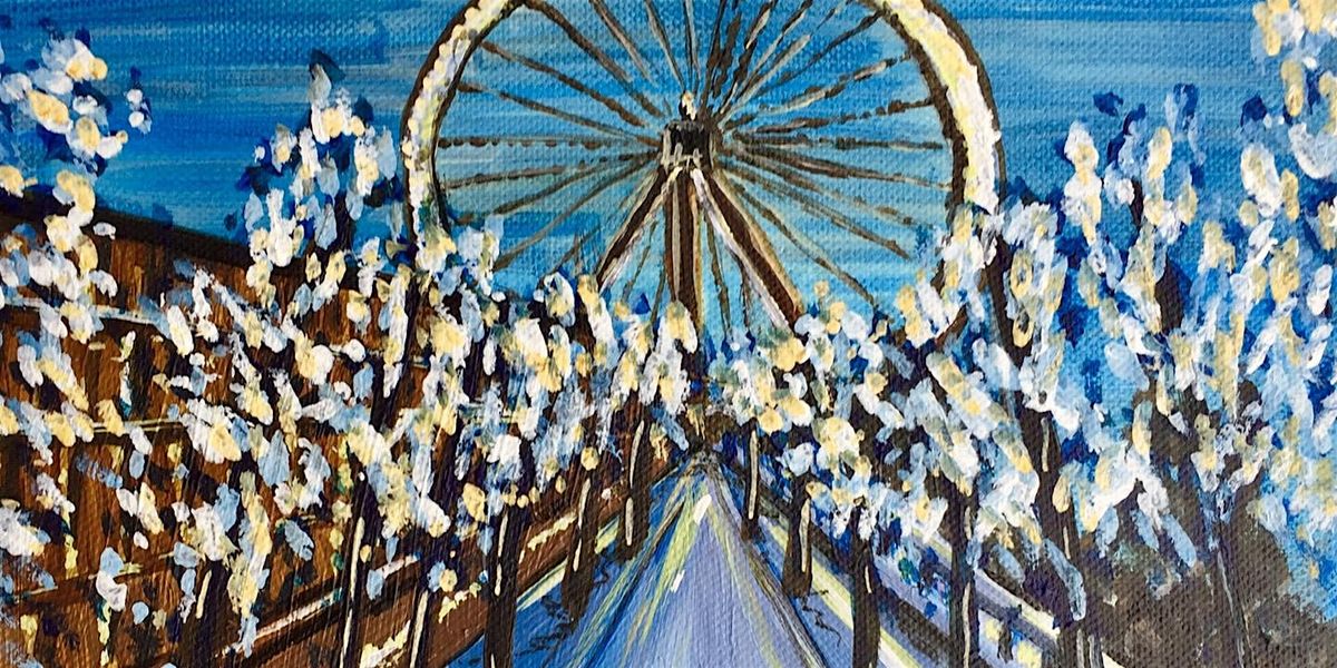 Paint London Eye In Winter, London