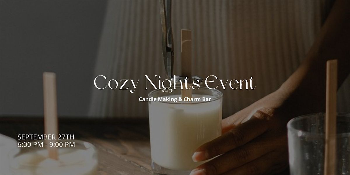 Cozy Nights: Create Your Own Candle and Charm Necklace