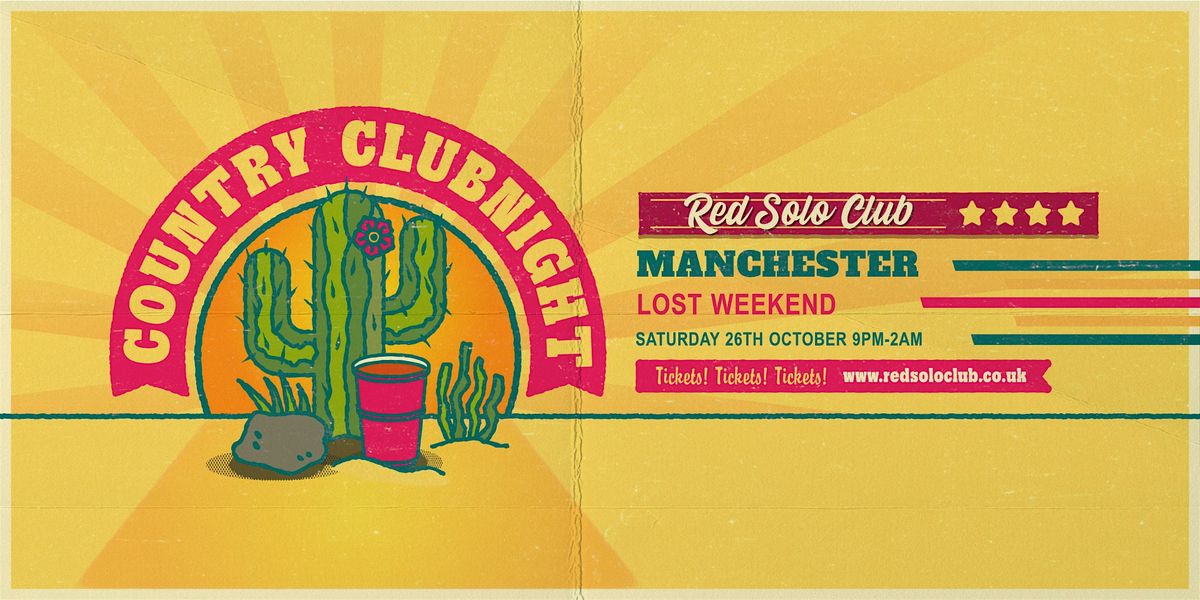 Red Solo Club Country Clubnight - Manchester