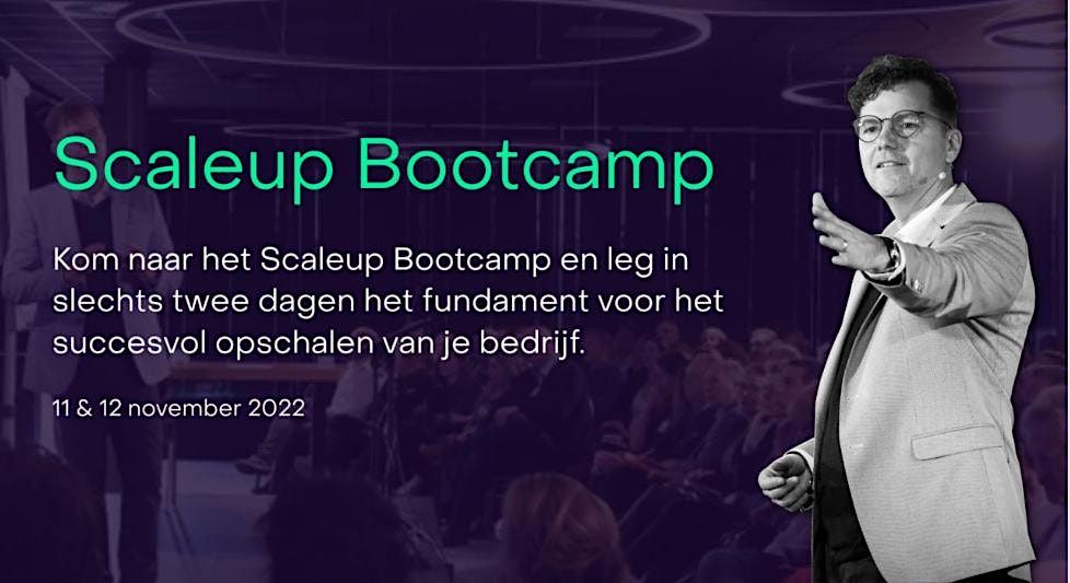Scaleup Bootcamp - 3 & 4 november 2023