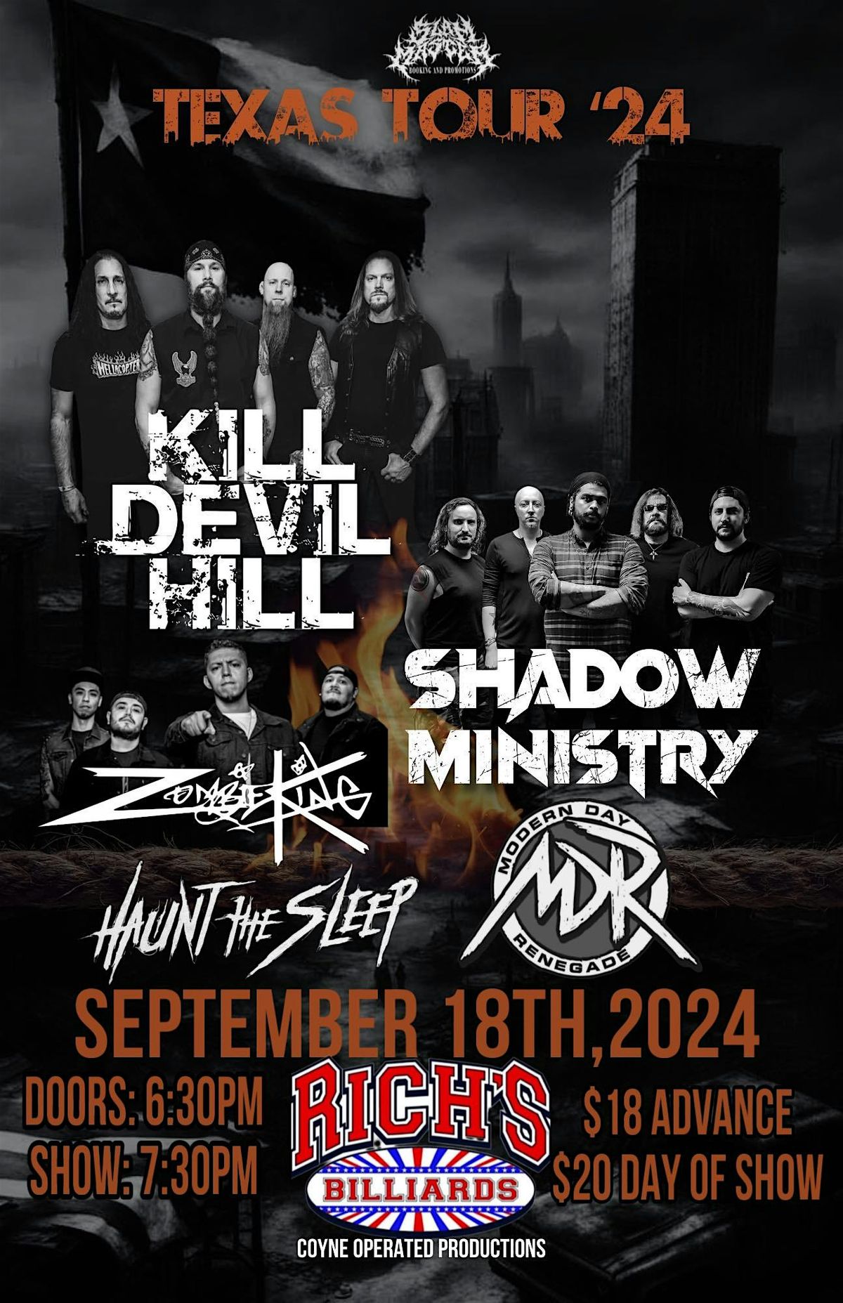 K*ll devil hill Texas tour!