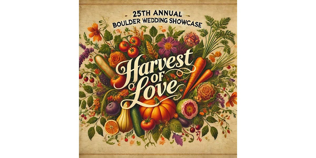 25th Annual Boulder Wedding Showcase - Harvest of Love