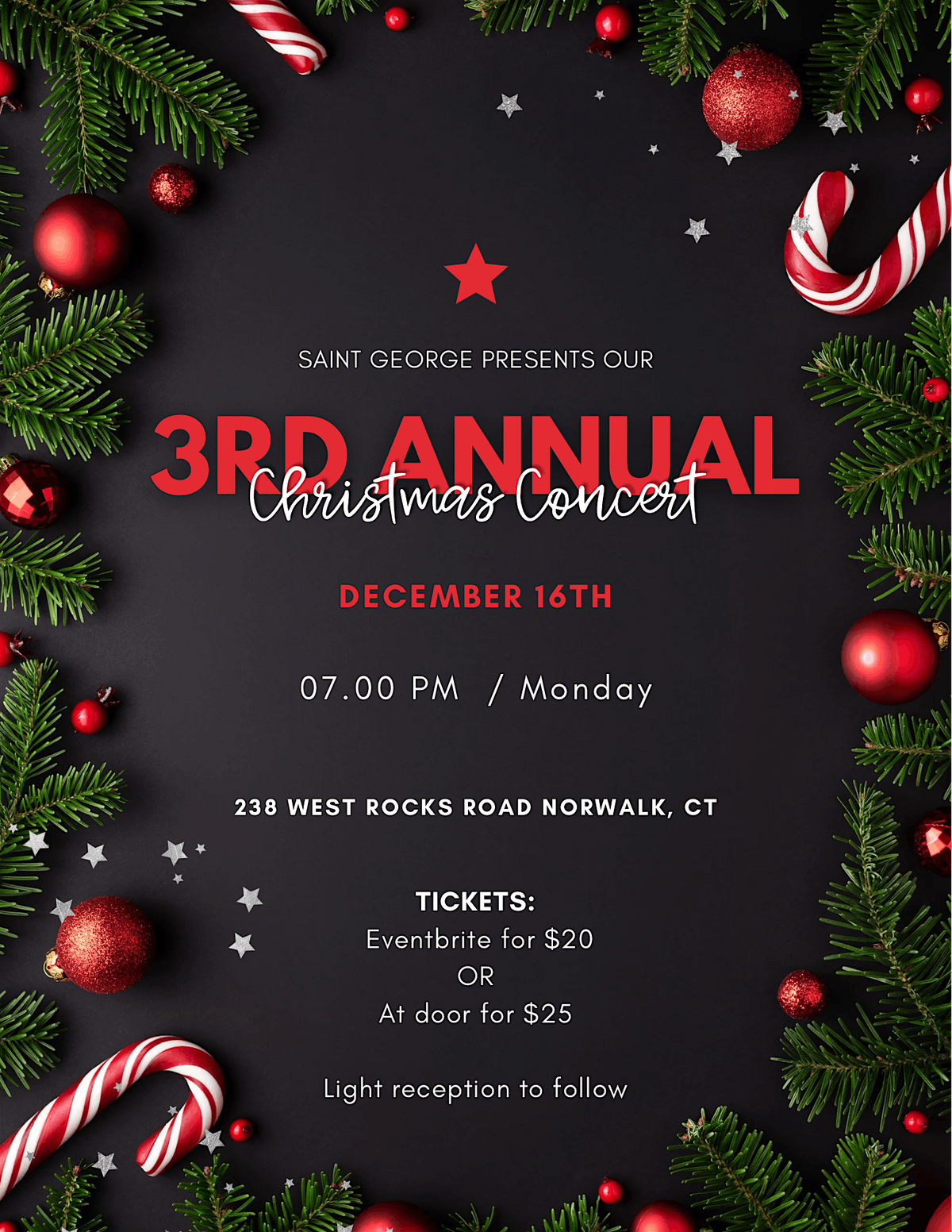 Saint George Greek Orthodox Church 3rd Annual Christmas Concert