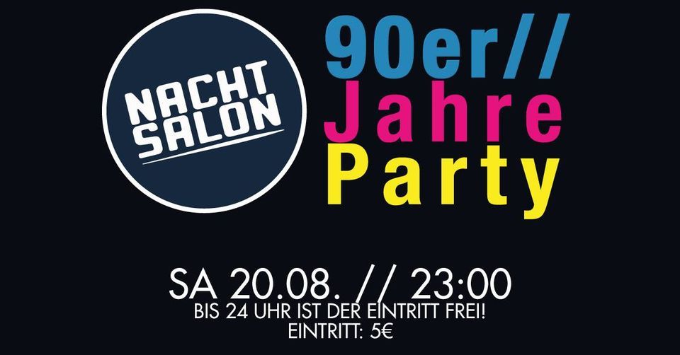 90er Jahre Party