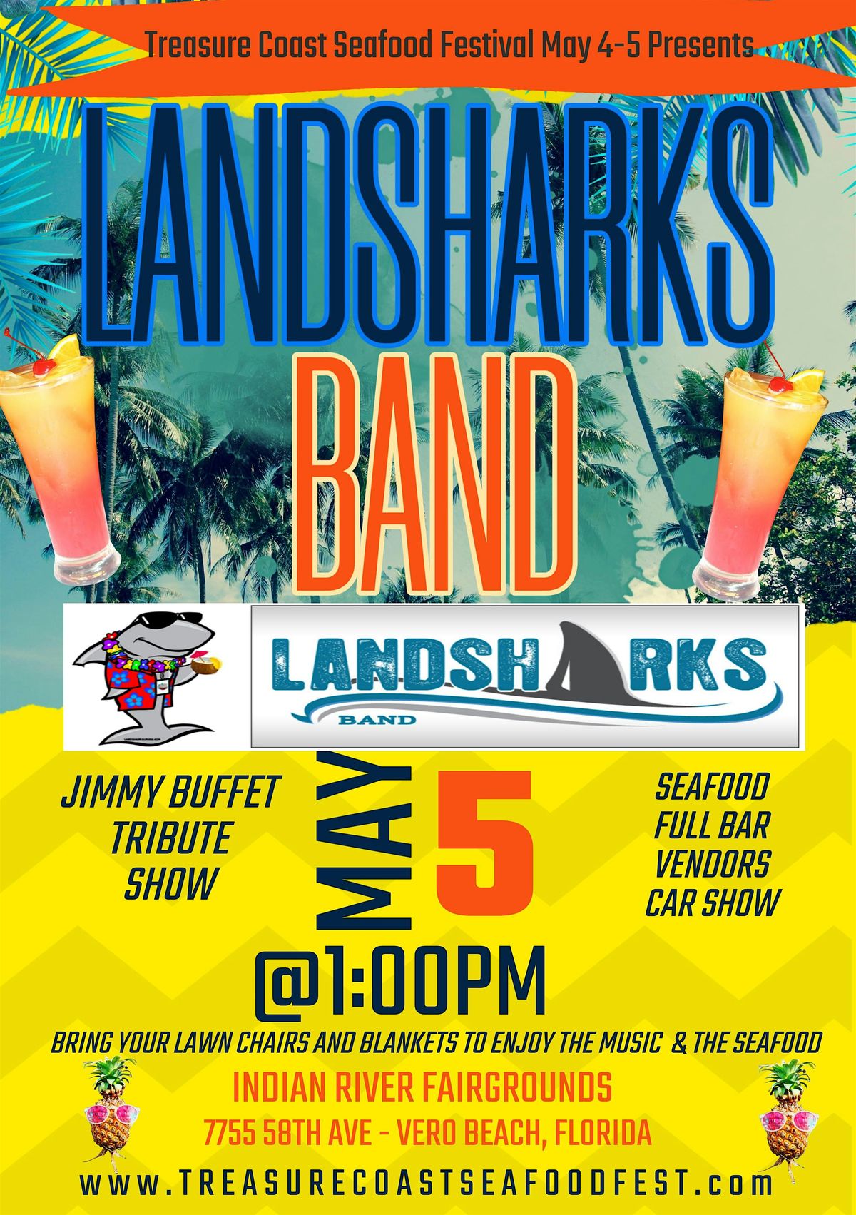 The Landsharks Band Brings a Jimmy Buffett Tribute  to the Treasure Coast