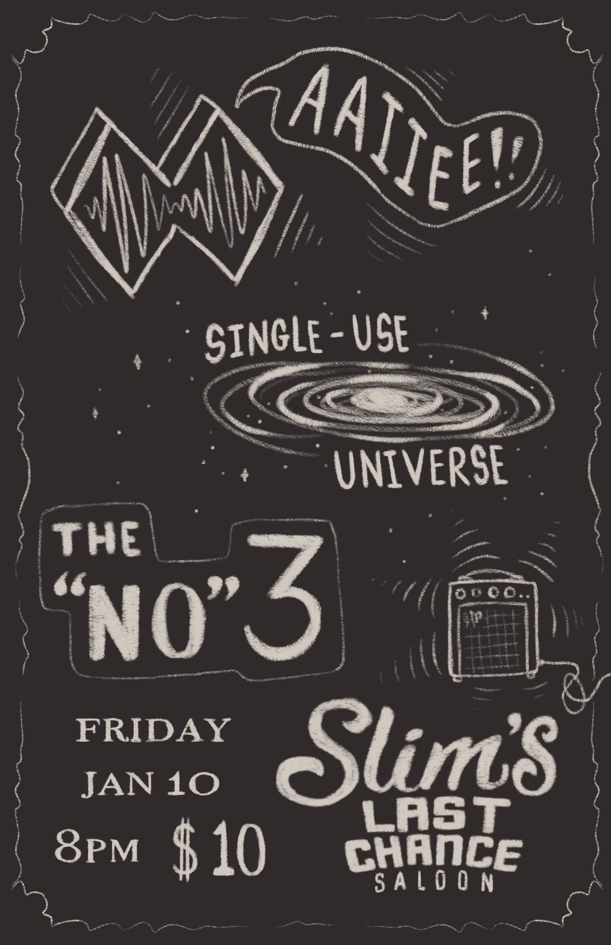 Aaiiee!!, Single-Use Universe, & The "NO" 3