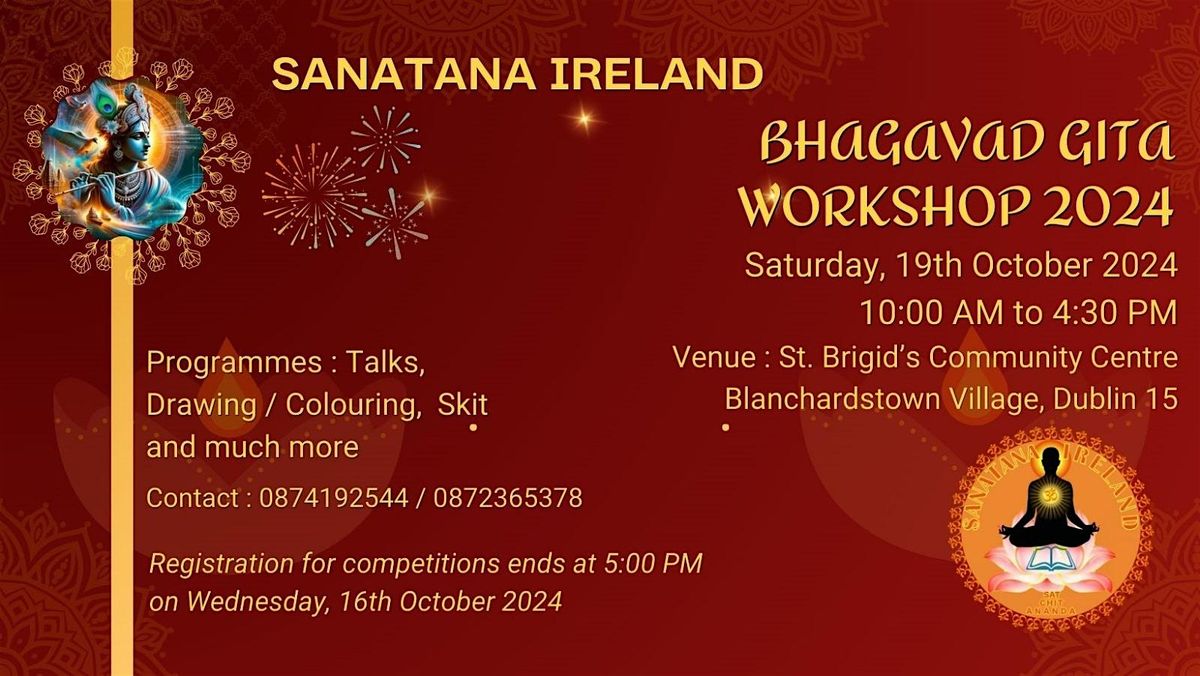 Srimad Bhagavad Gita Workshop 2024