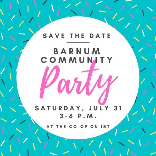 Barnum Community Party