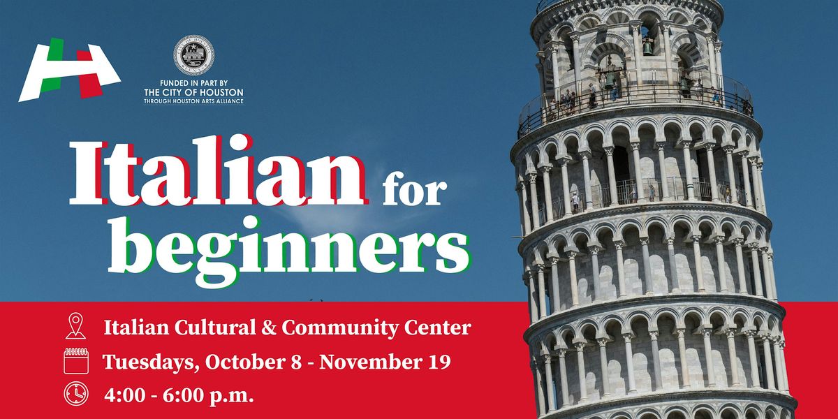 Italian for Beginners - A1S1